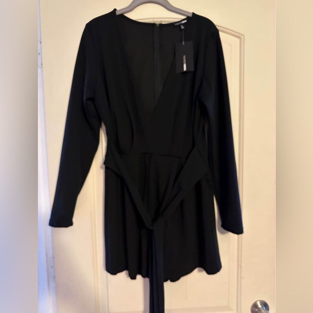 fashion Nova black romper